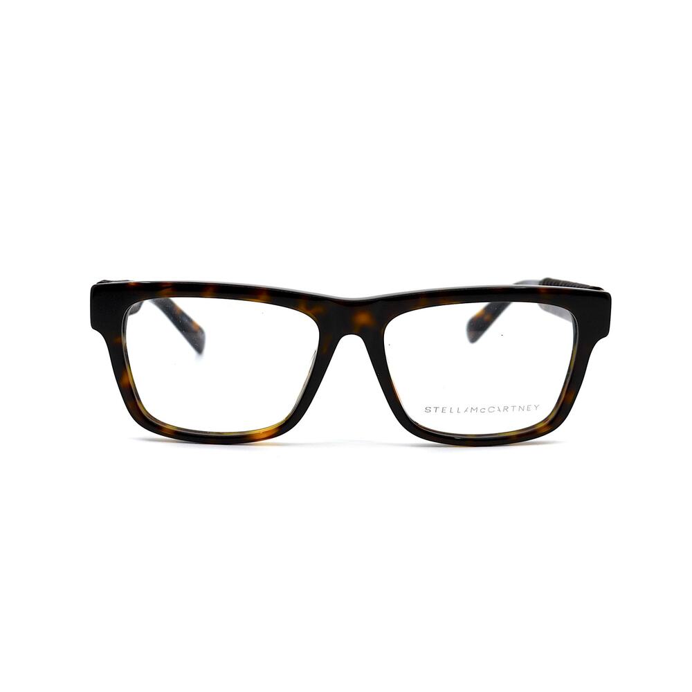 STELLA McCARTNEY SC0222O HAVANA GOLD DEMO LENS AUTHENTIC EYEGLASSES FRAME - Picture 2 of 11